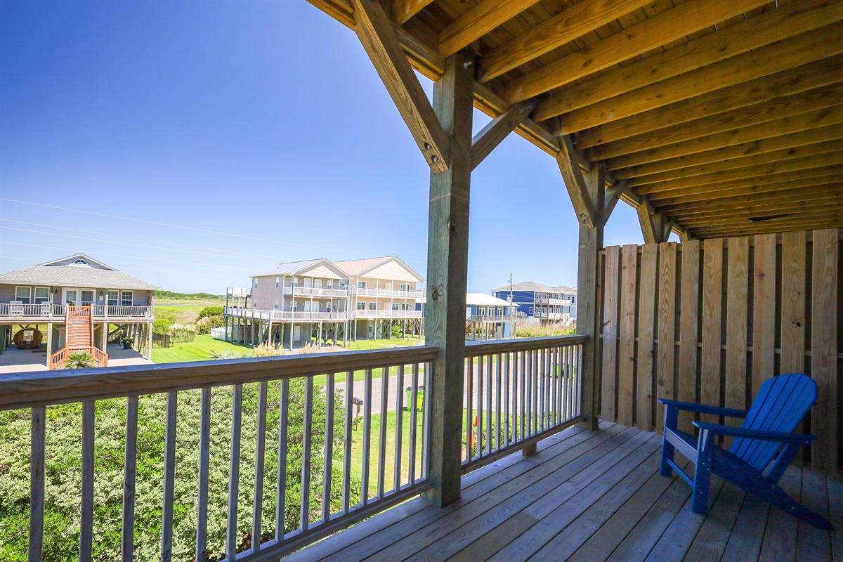 Neighborhood views from the balcony