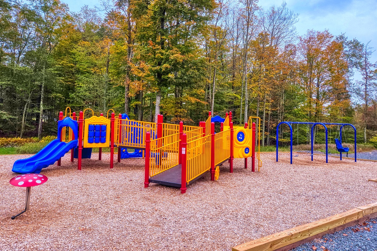 Inclusive Playground at Choctaw pool - Community Amenity - Arrowhead Lake - Serhii Vacation Rentals