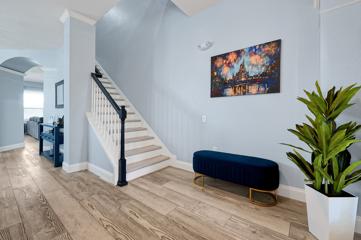 Foyer and staircase