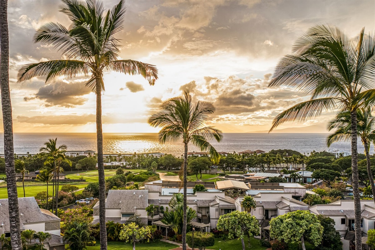 Pacific Ocean View from the Lanai