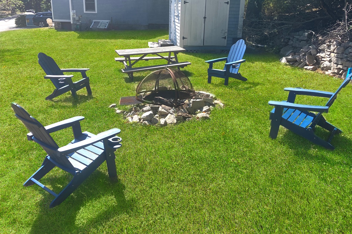 Fire Pit Area - S'mores