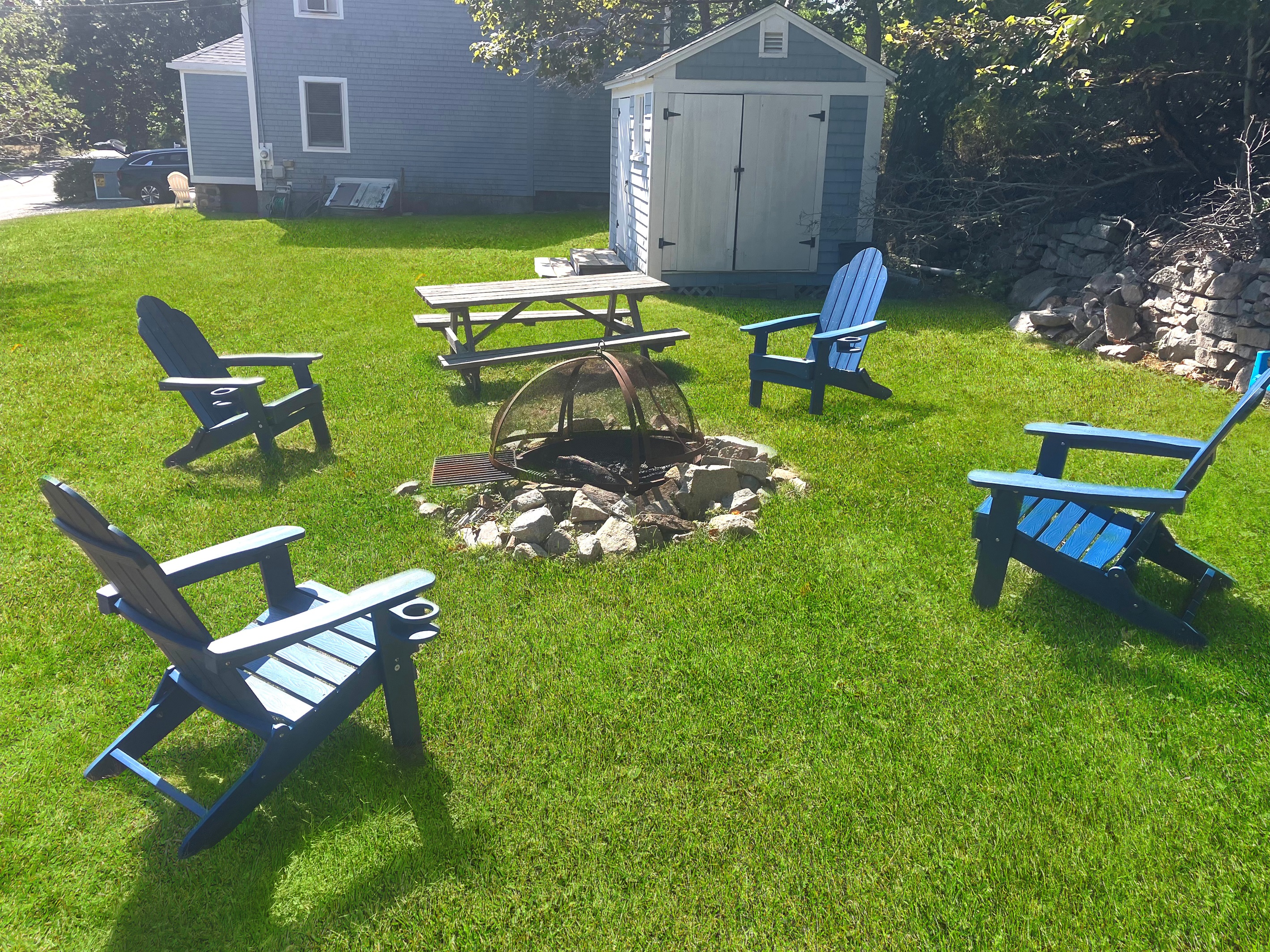 Fire Pit Area - S'mores