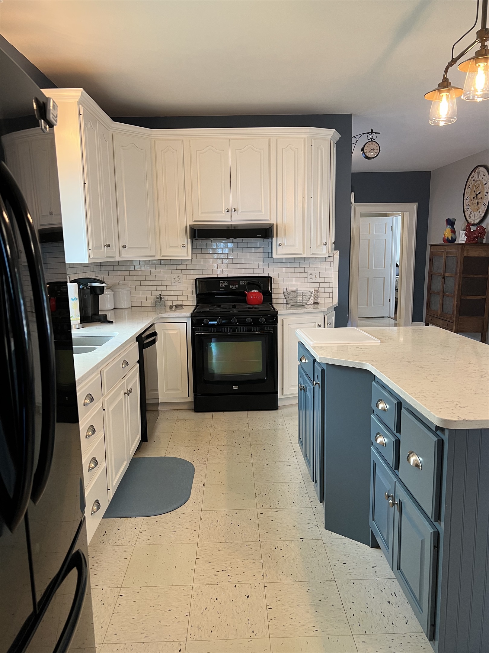 Remodeled kitchen