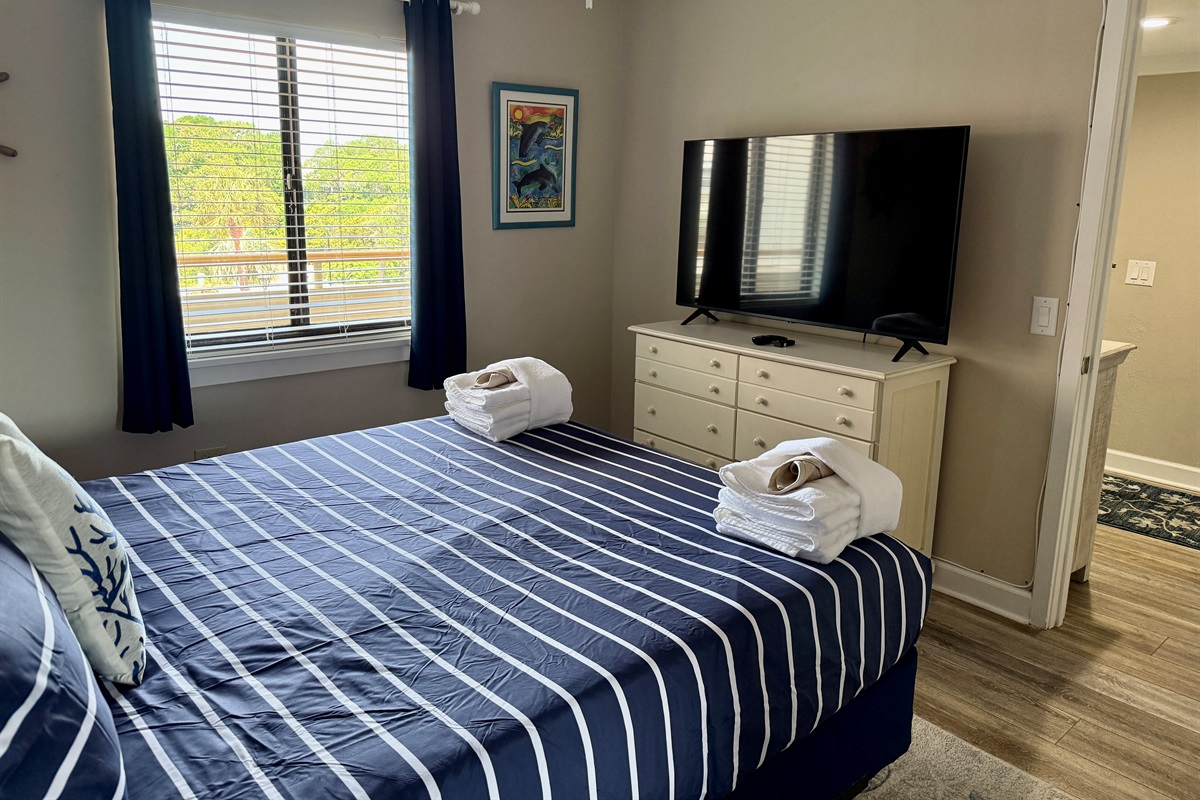 Queen Guest Bedroom w/Smart TV