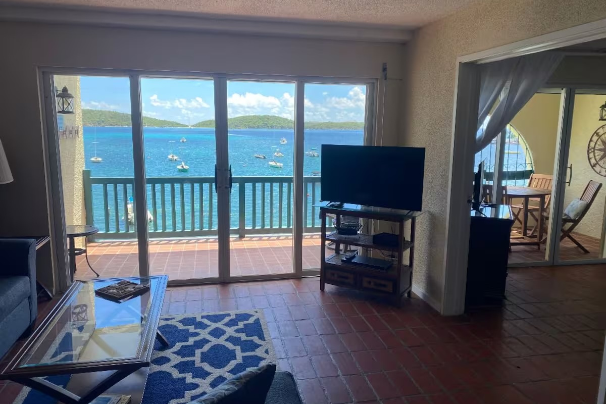 Indoor-outdoor living at its finest with direct access to the balcony.