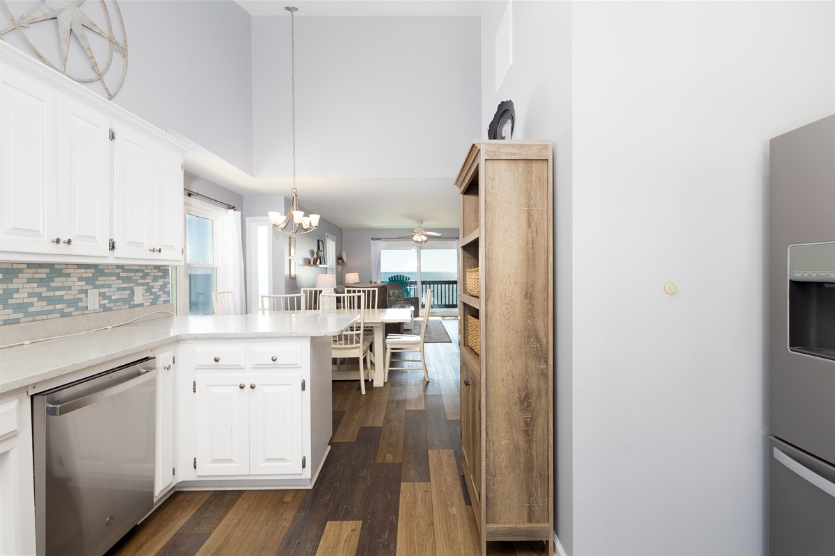 Views through the main living floor