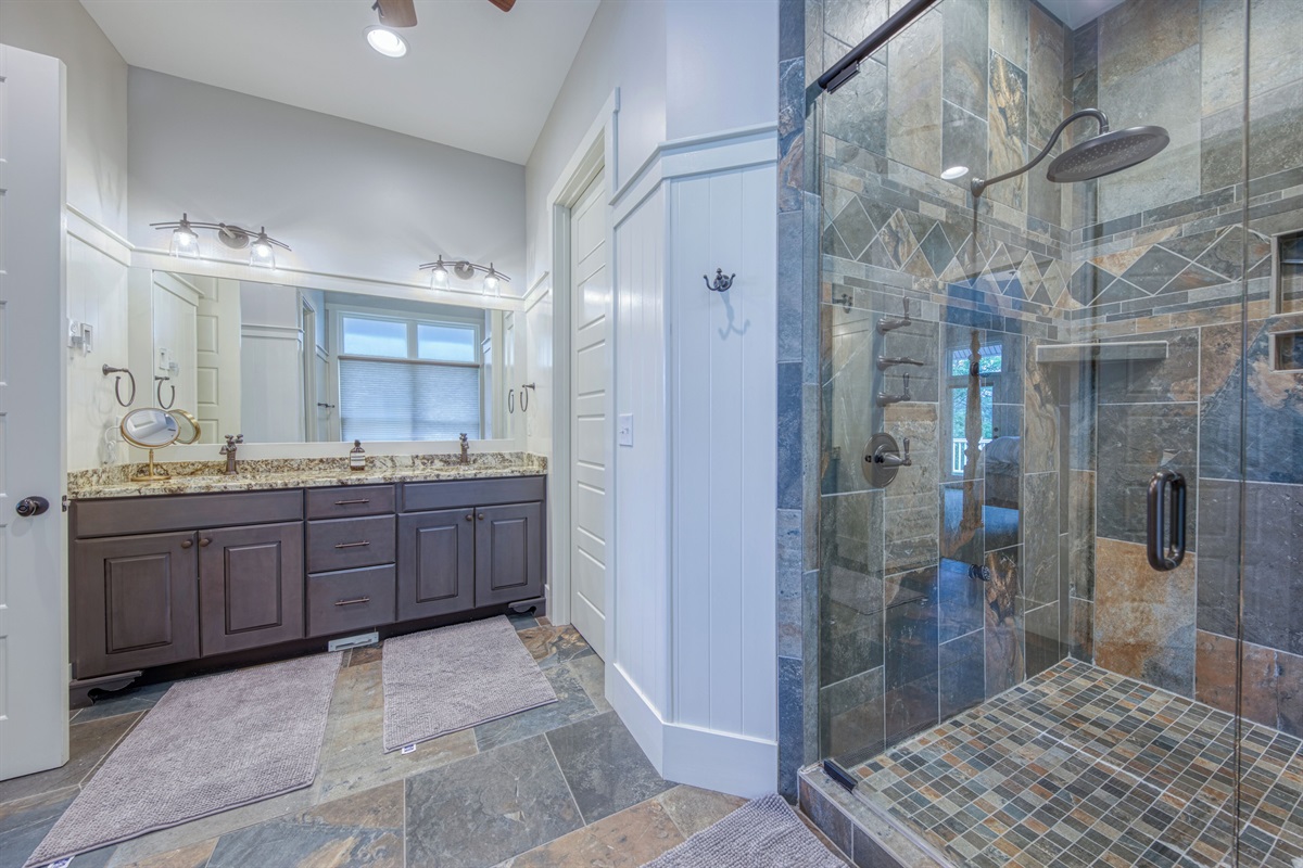 Primary Bath And Walk-In Shower