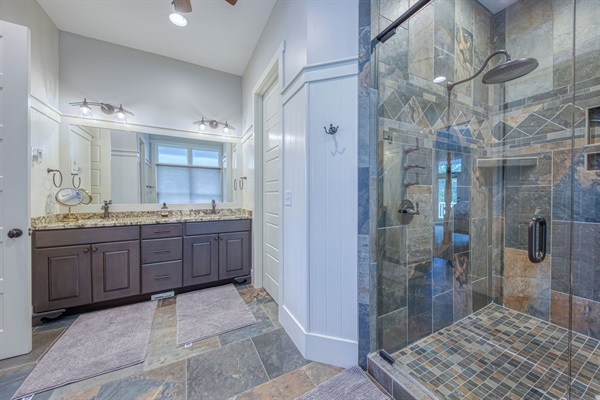 Primary Bath And Walk-In Shower