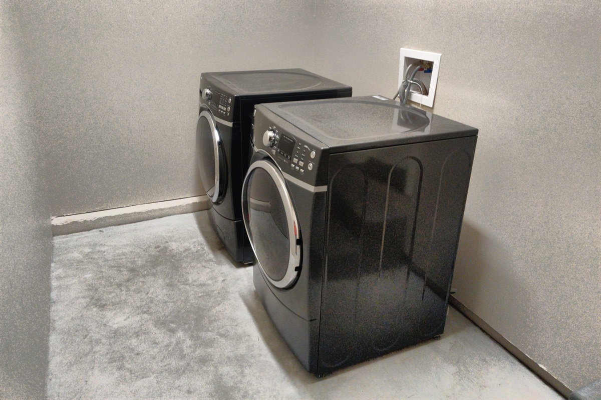 Steam washer + dryer