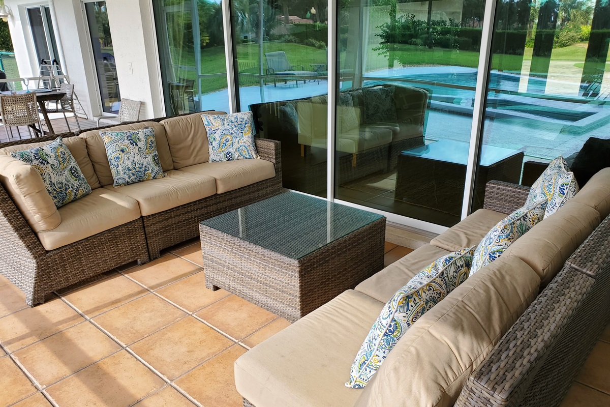 Couches on Lanai