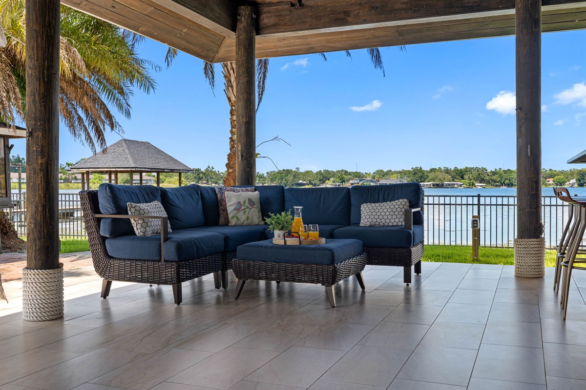 This tranquil setting is an ideal spot to reconnect with nature or take in the surrounding views as you enjoy each moment outdoors.