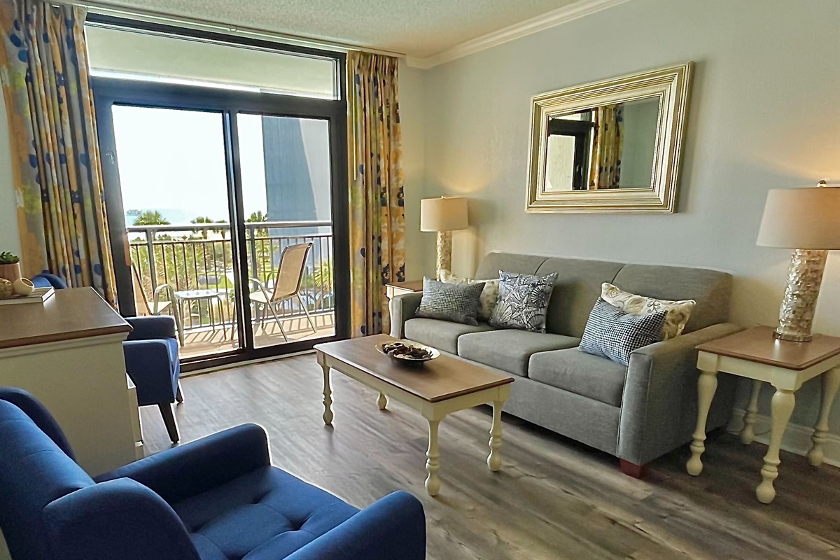 Sleek and spacious living area for moments of indulgence!