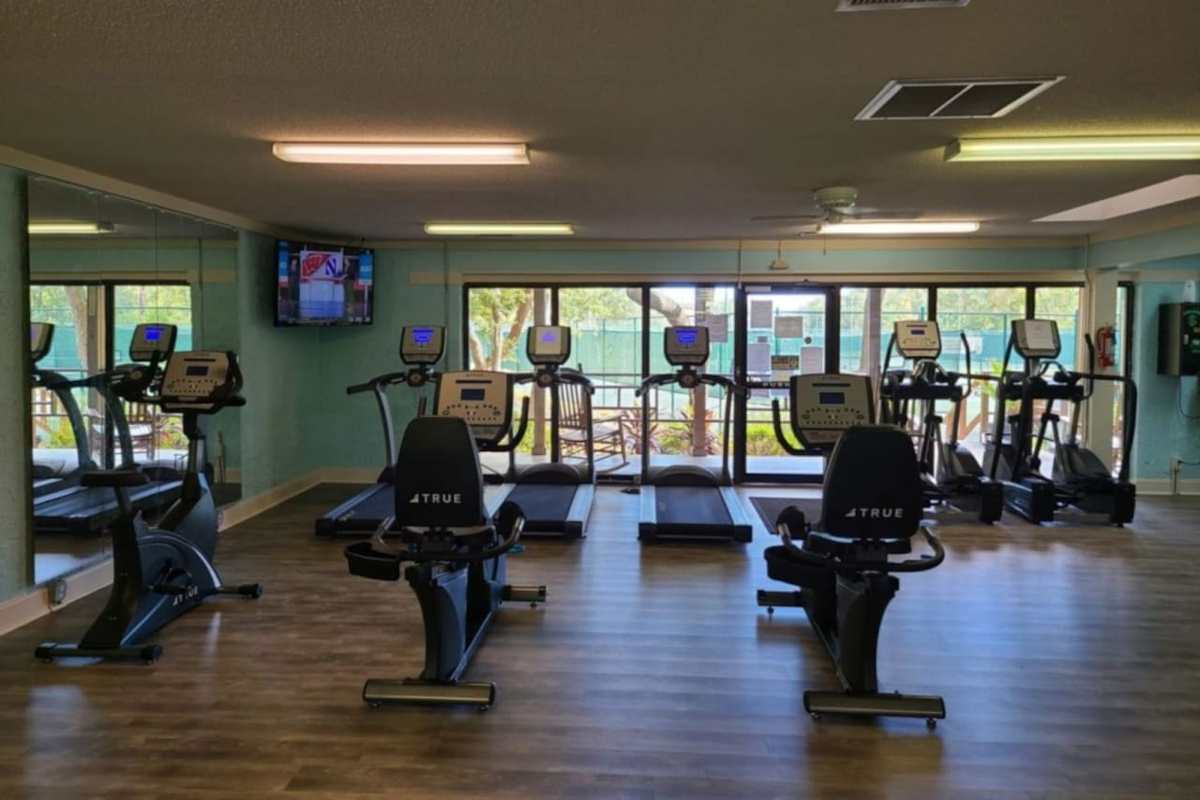 Resort fitness center