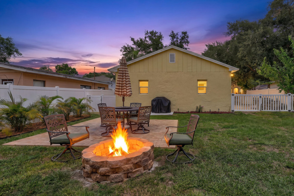 Firepit for cooler months