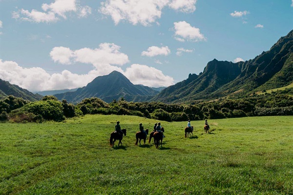 Horseback riding and ATV tours within a short drive