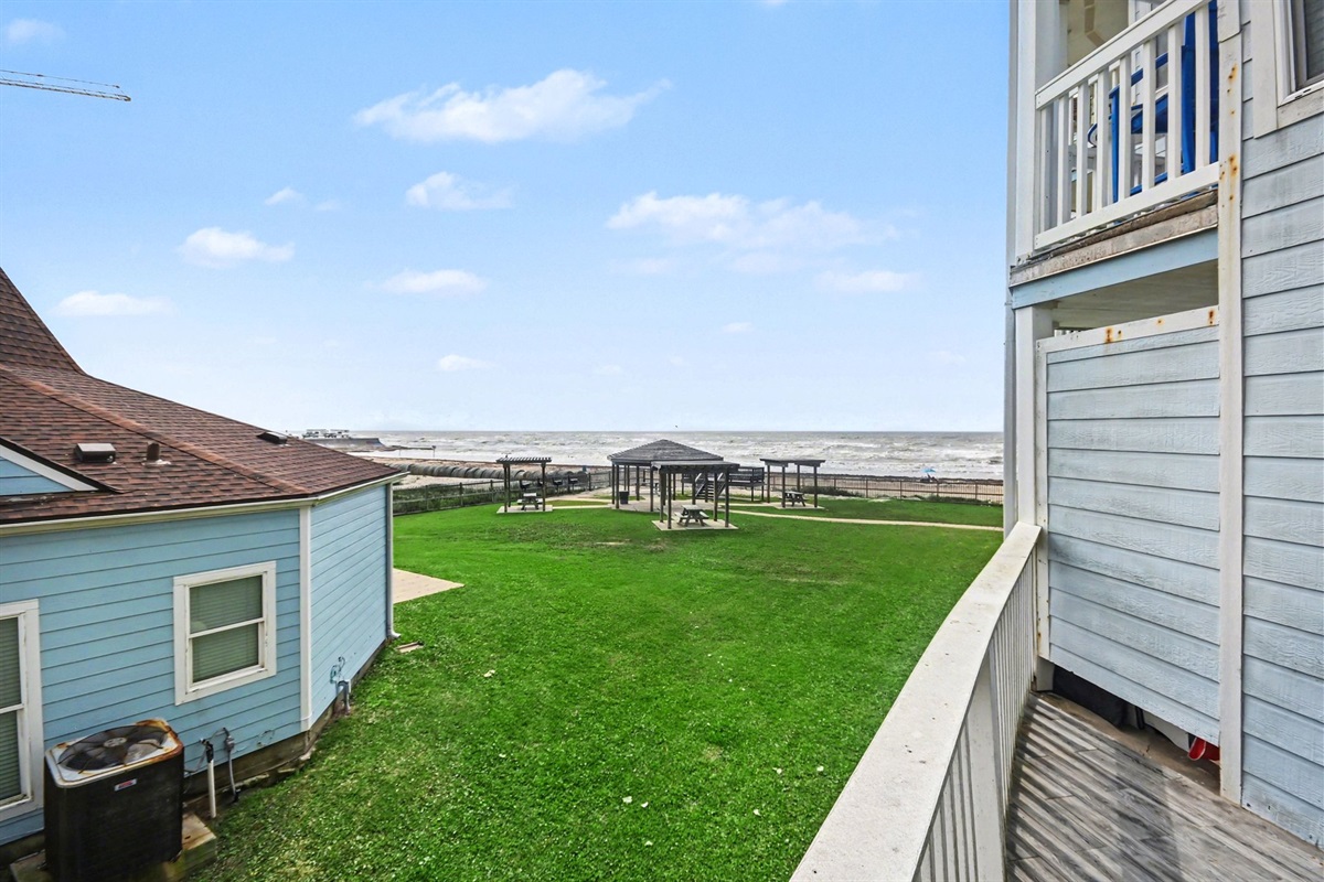 View from the balcony of the unit