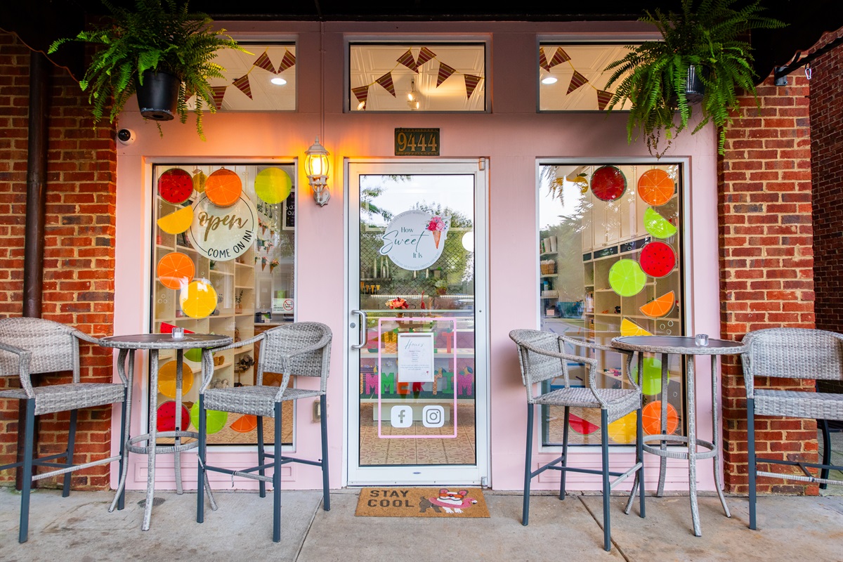 Local dessert shop offering ice cream, sundaes, and sweet treats.