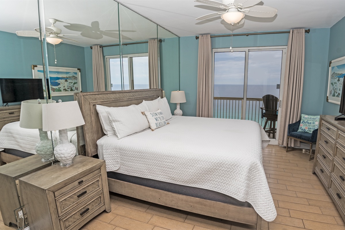 Enter the Master Bedroom Suite!