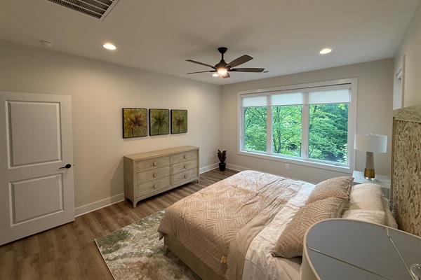 Master bedroom, main level