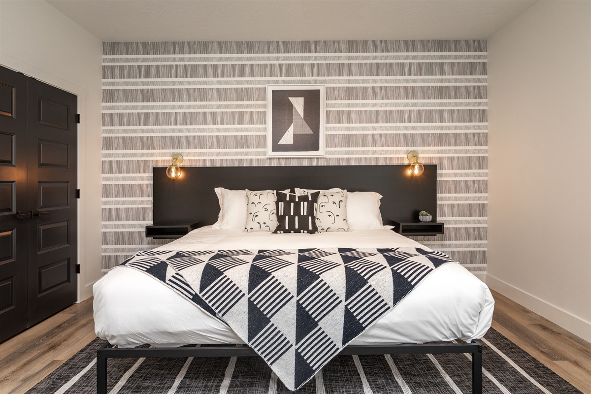 Upper level king bedroom #3 w/ ensuite bath