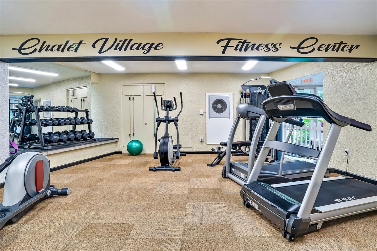 Fitness center available to you during your stay.