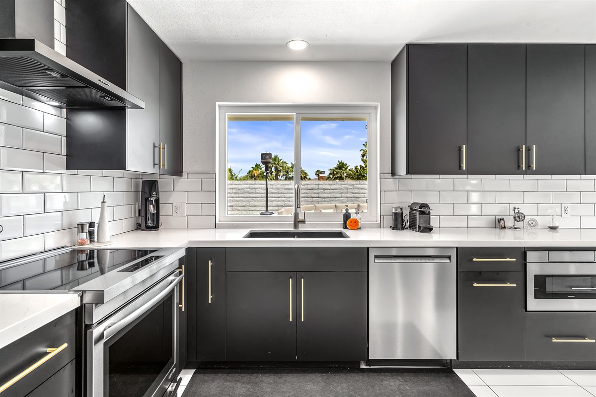 dishwasher and microwave