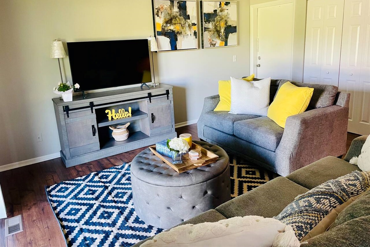 Cheery living room