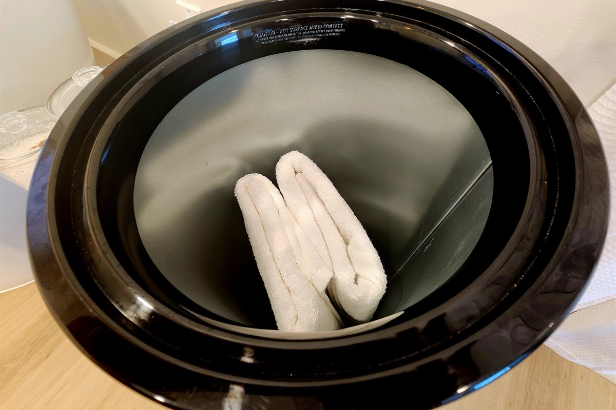 Enjoy warm towels after a relaxing bath with our towel warmer