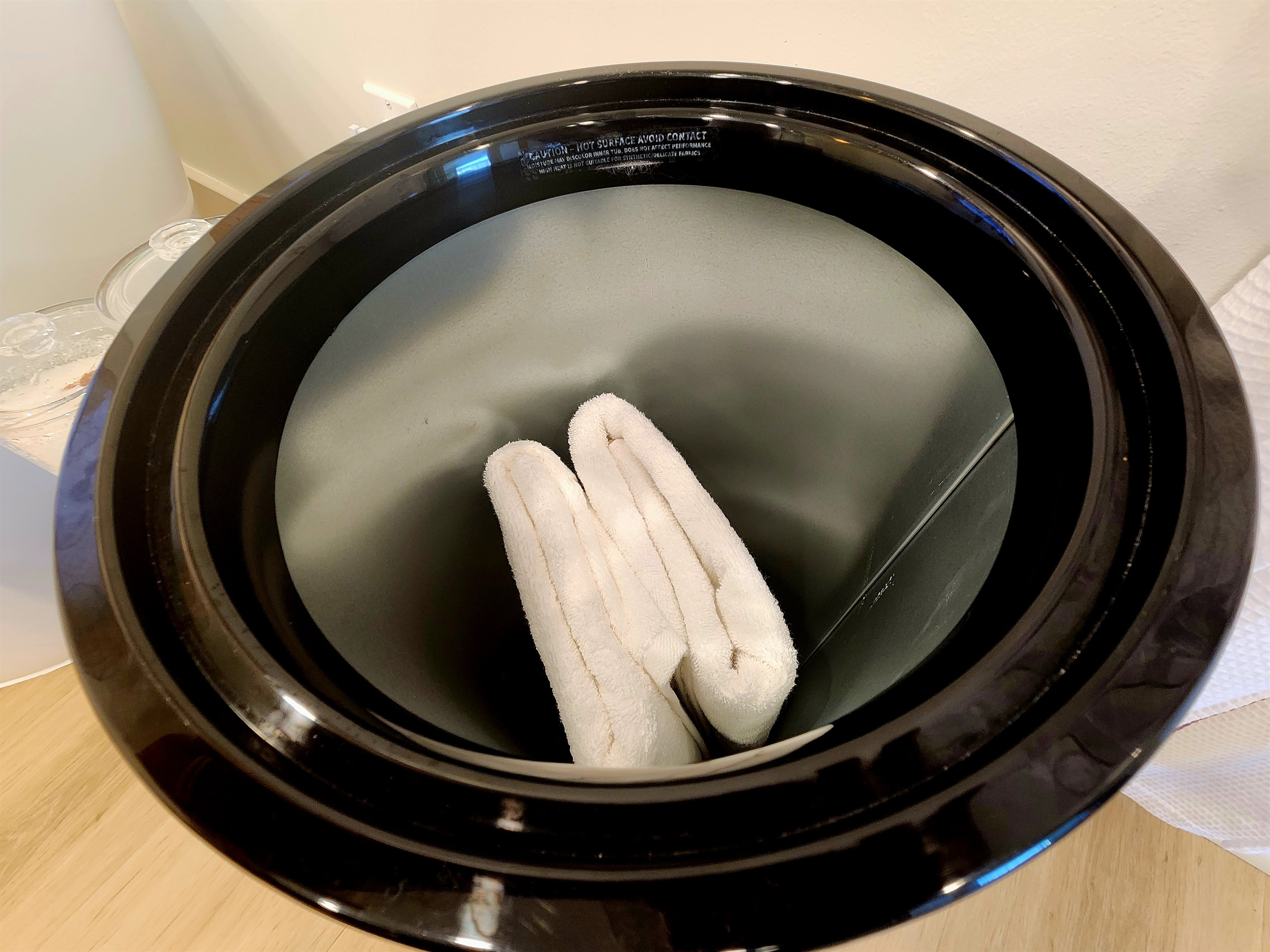 Enjoy warm towels after a relaxing bath with our towel warmer