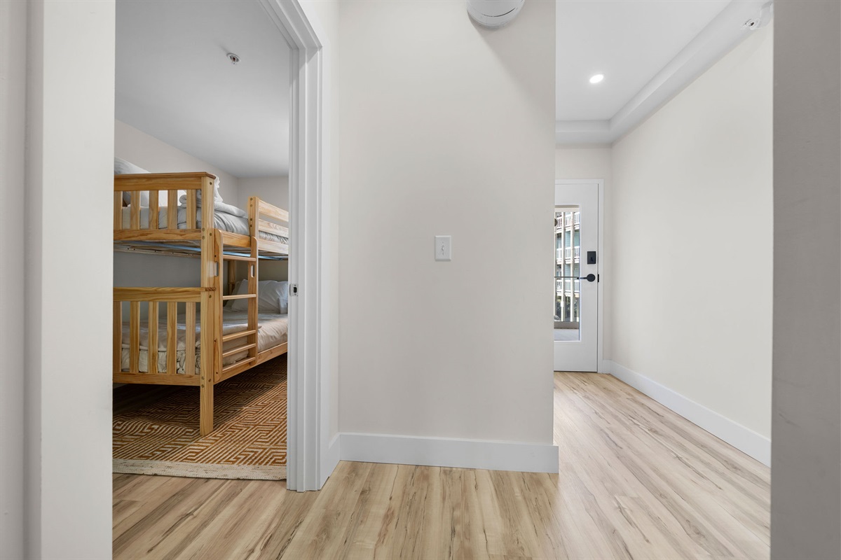 Bunk beds (Full over Full) in Bedroom 2