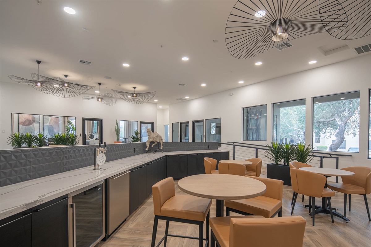 Spacious club house!