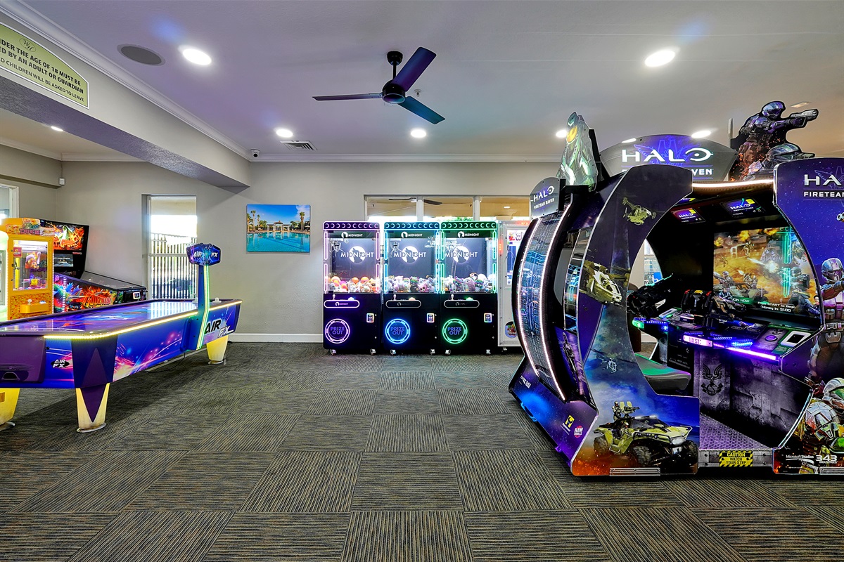 Arcade at the Clubhouse