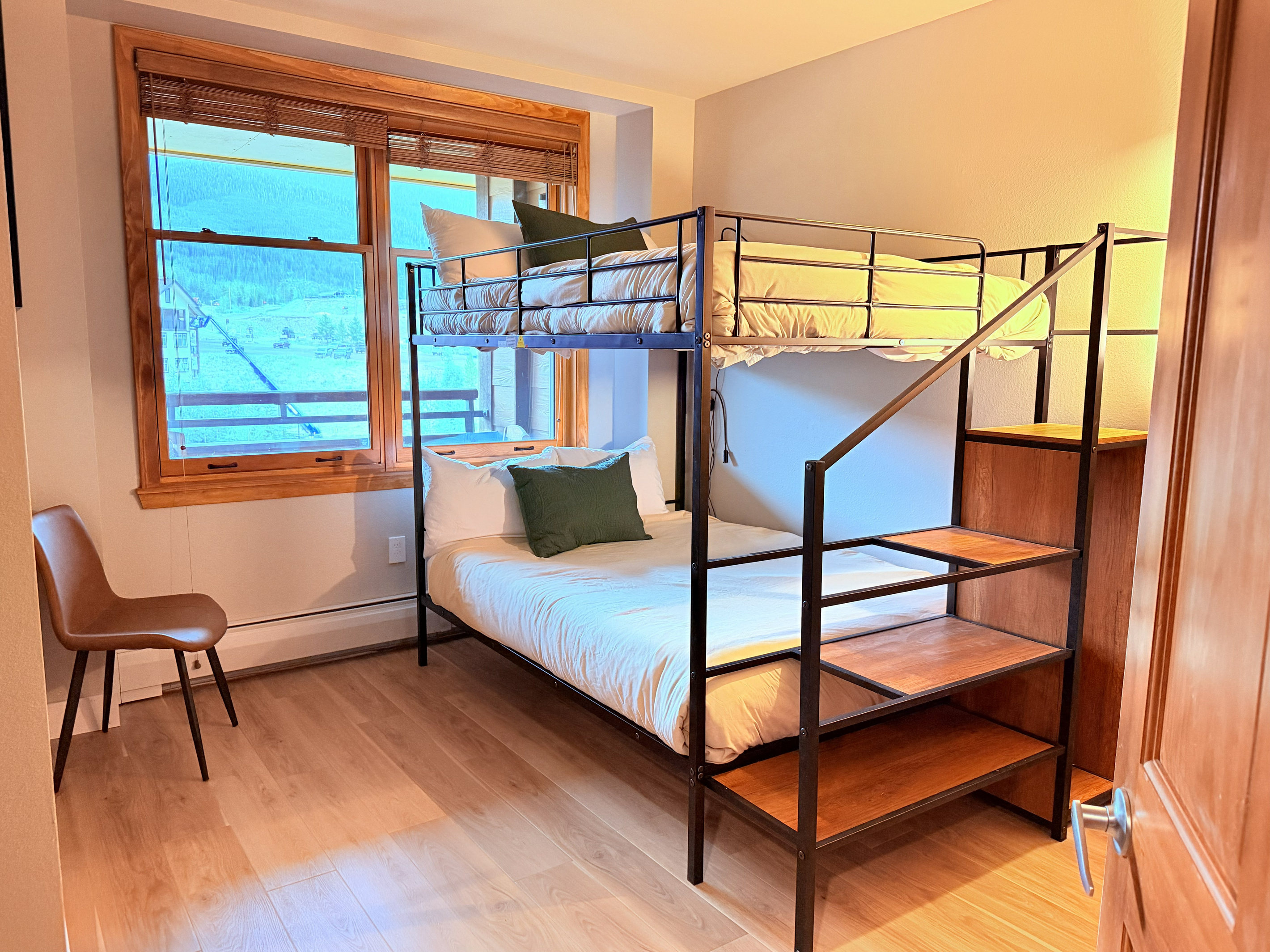 Guest Bedroom: Full over Full bunk beds