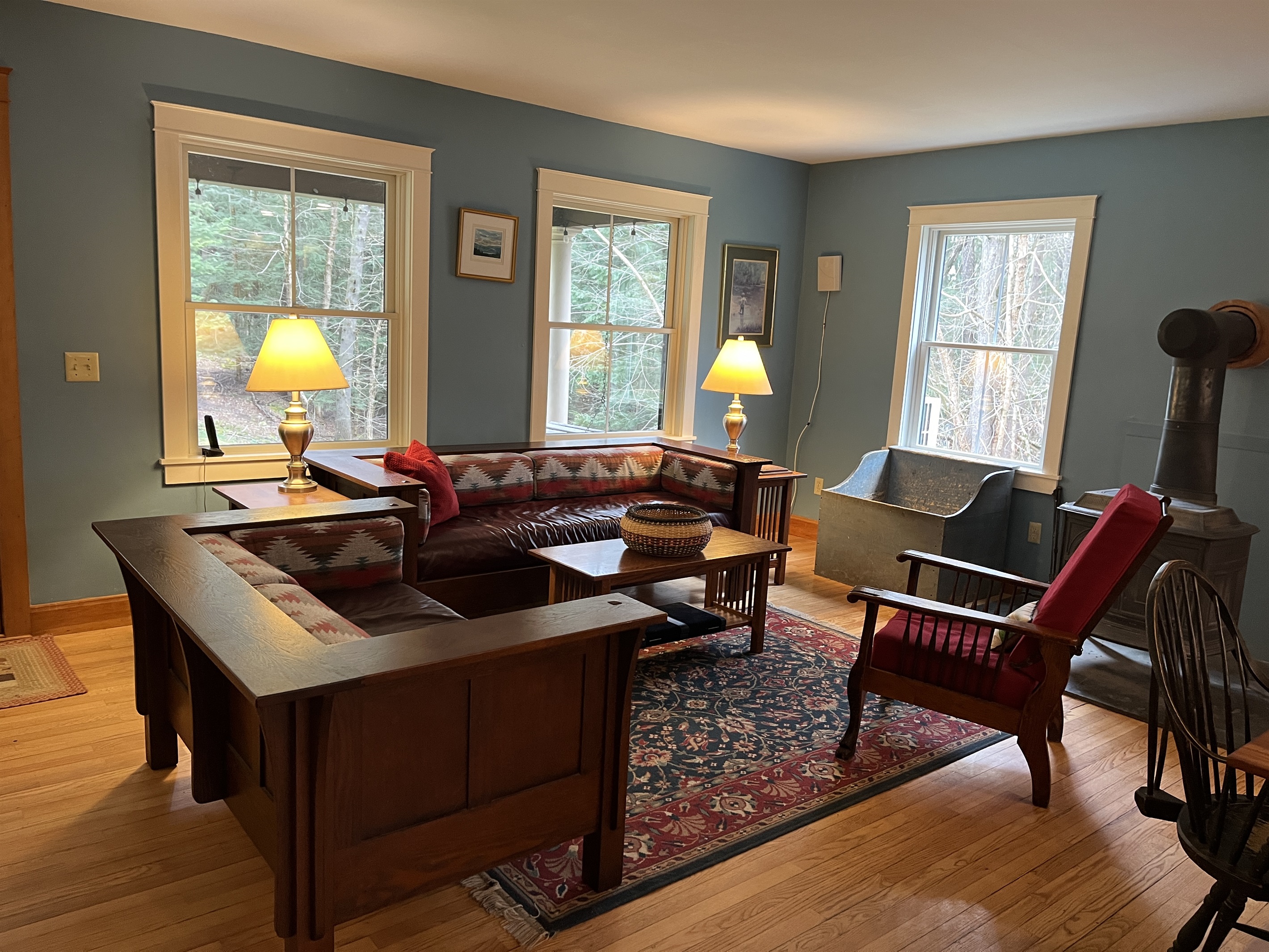 Custom built living room furniture