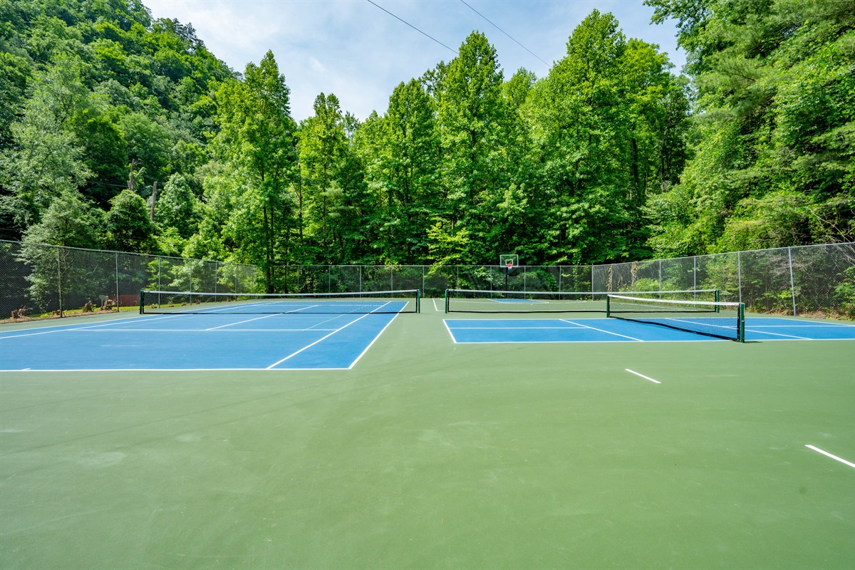 Perfect your serve or enjoy a casual match just steps from your stay