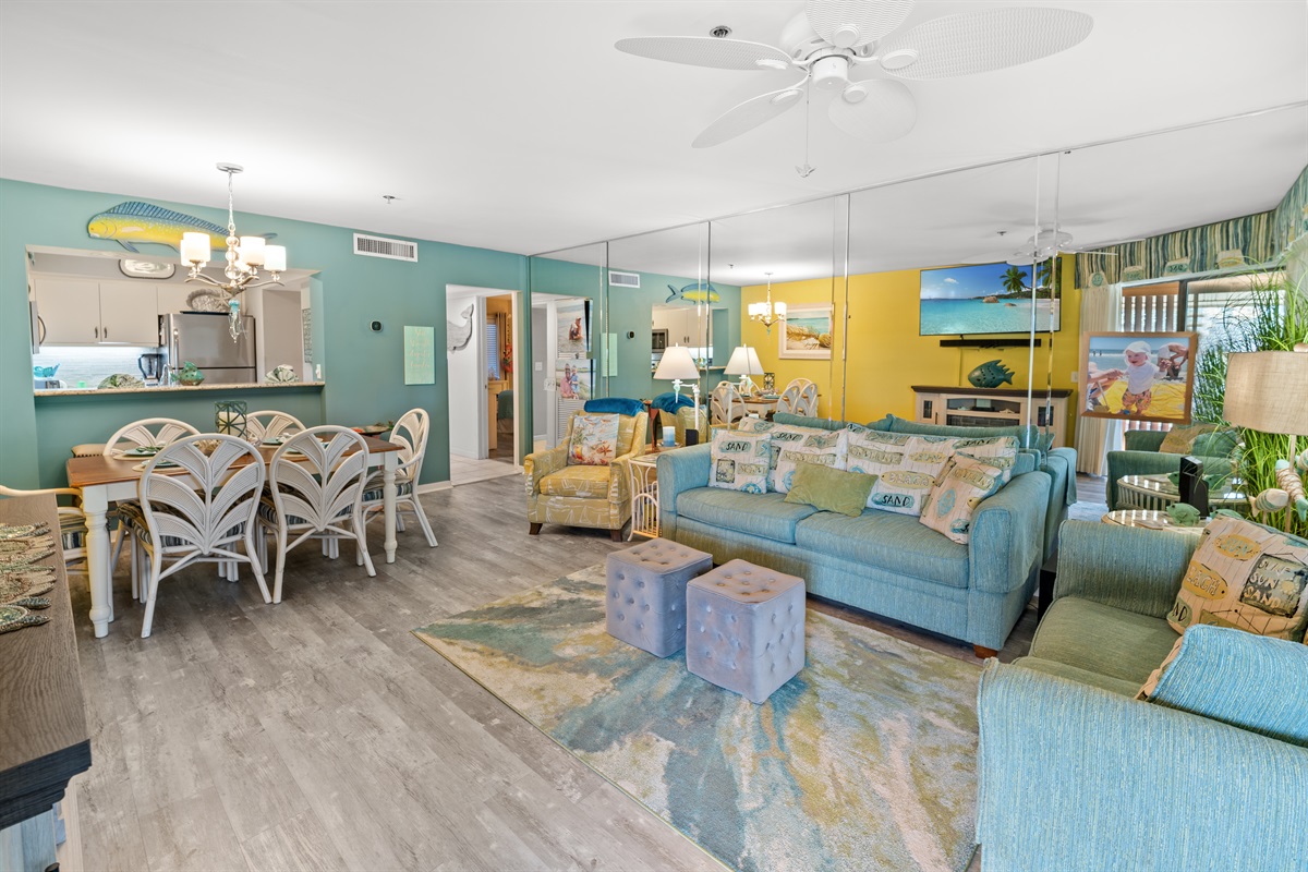 Living Room  w/ comfortable seating