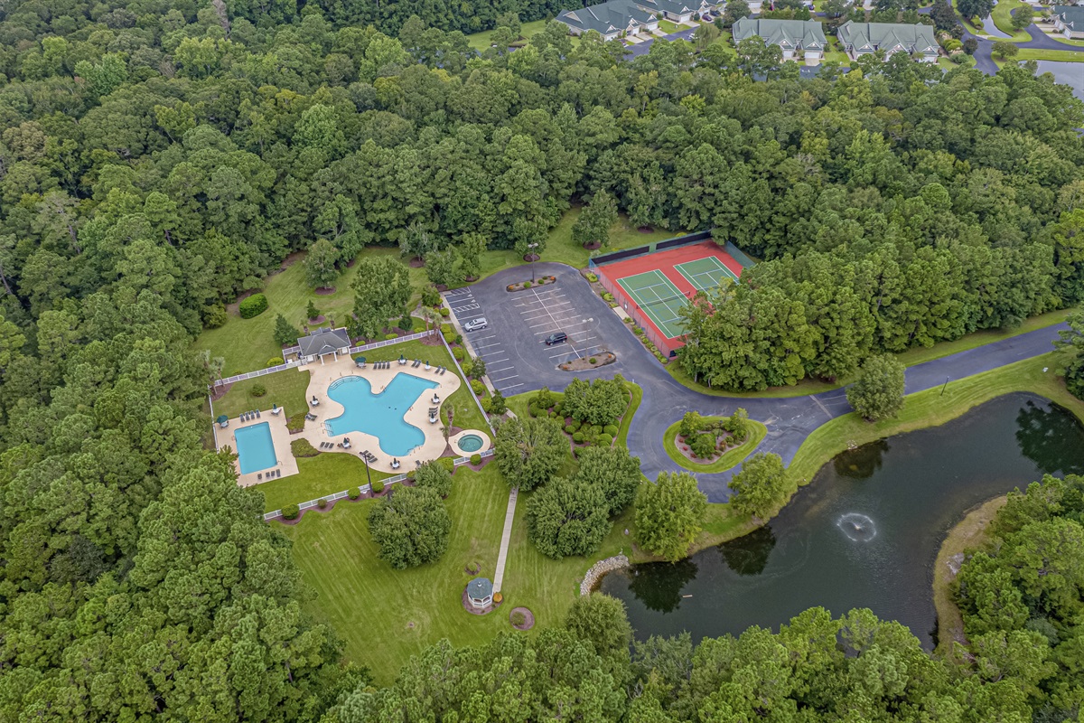 Located inside True Blue Golfing community