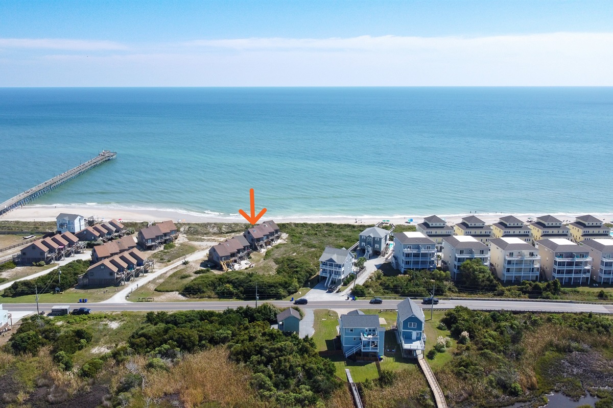 Aerial of "Villa On The Blue"