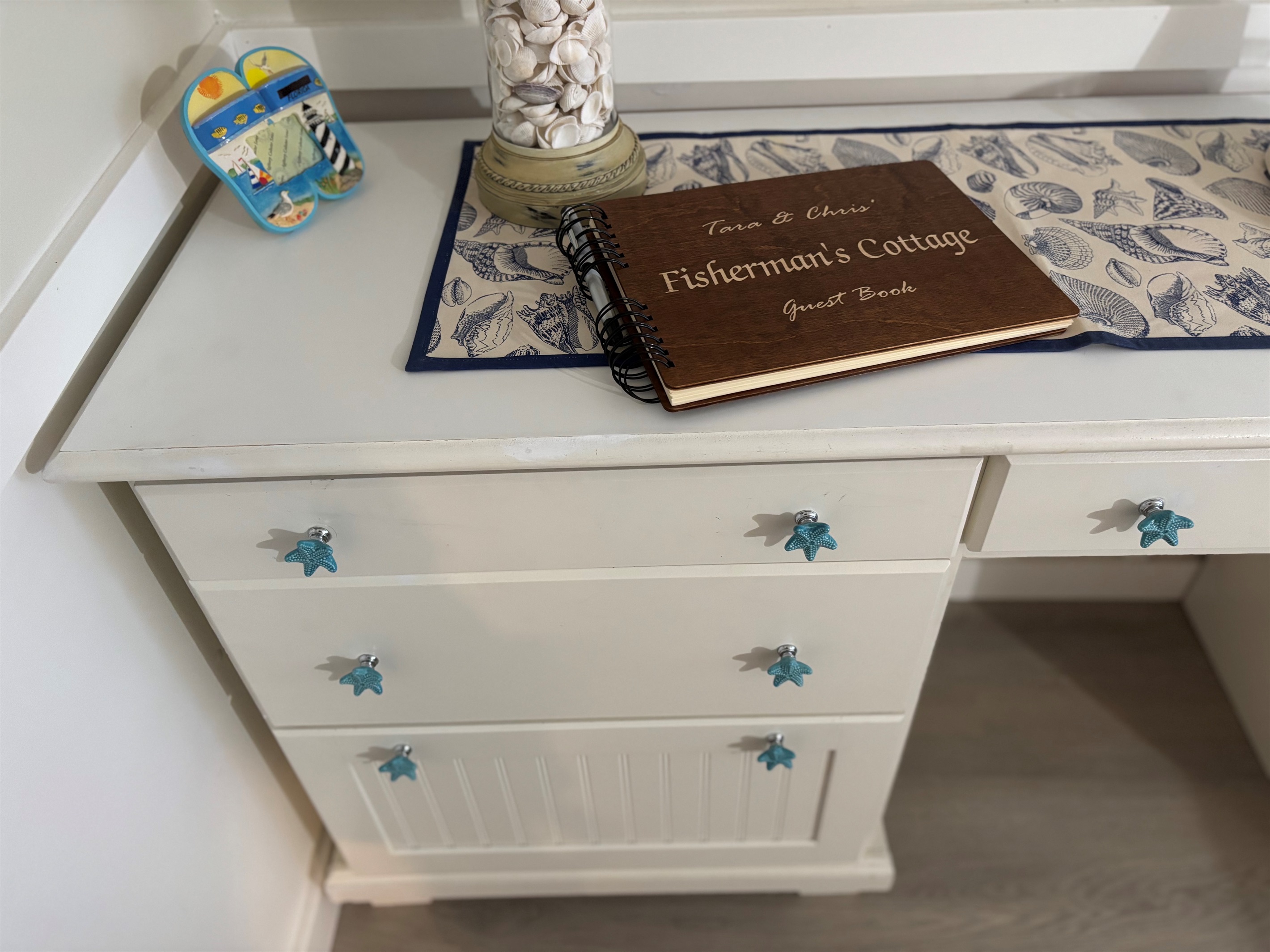 Don't forget to sign the guest book in the guest bedroom