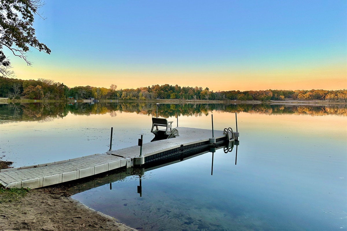 Sunset at Parker Lake