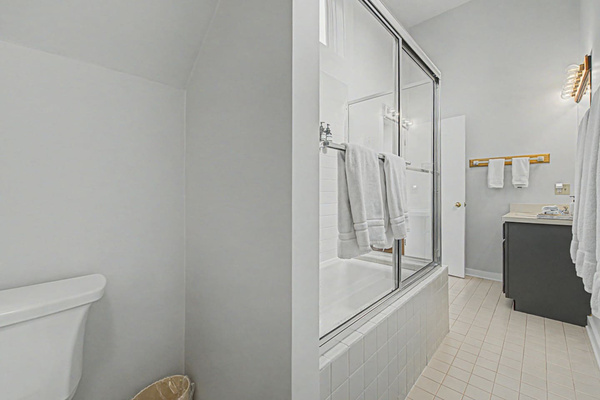 Second floor bath