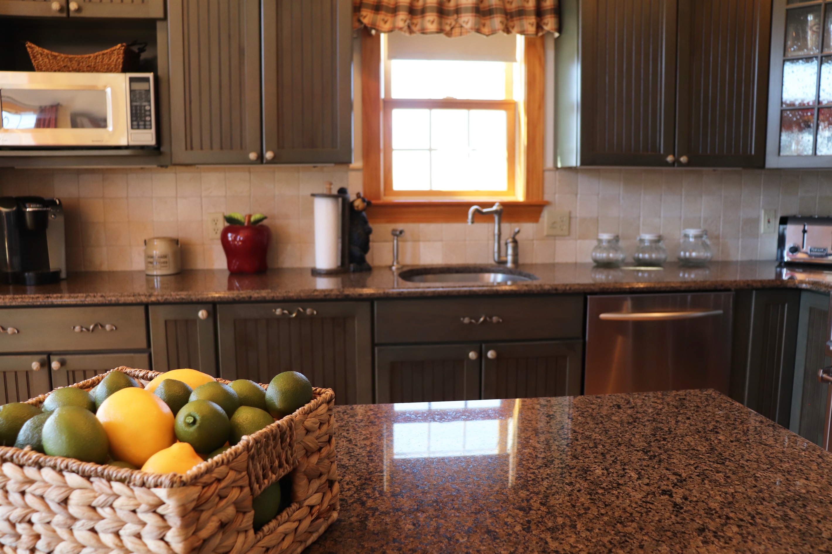 A kitchen window with a view!