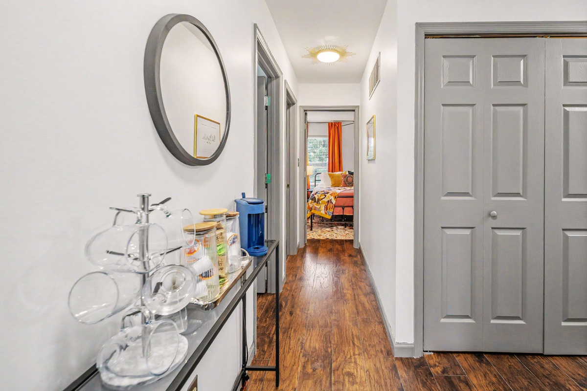 Enjoy morning coffee without even heading downstairs.