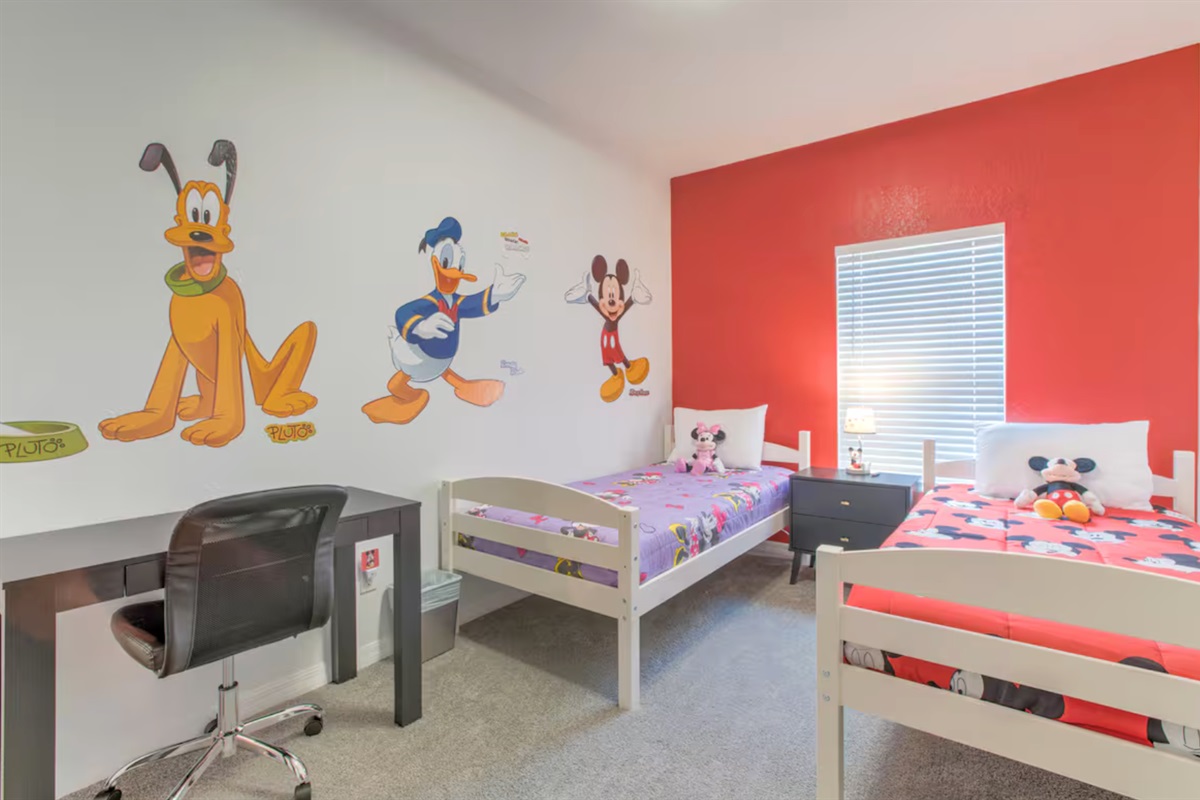 Bedroom 3 perfect for kids!