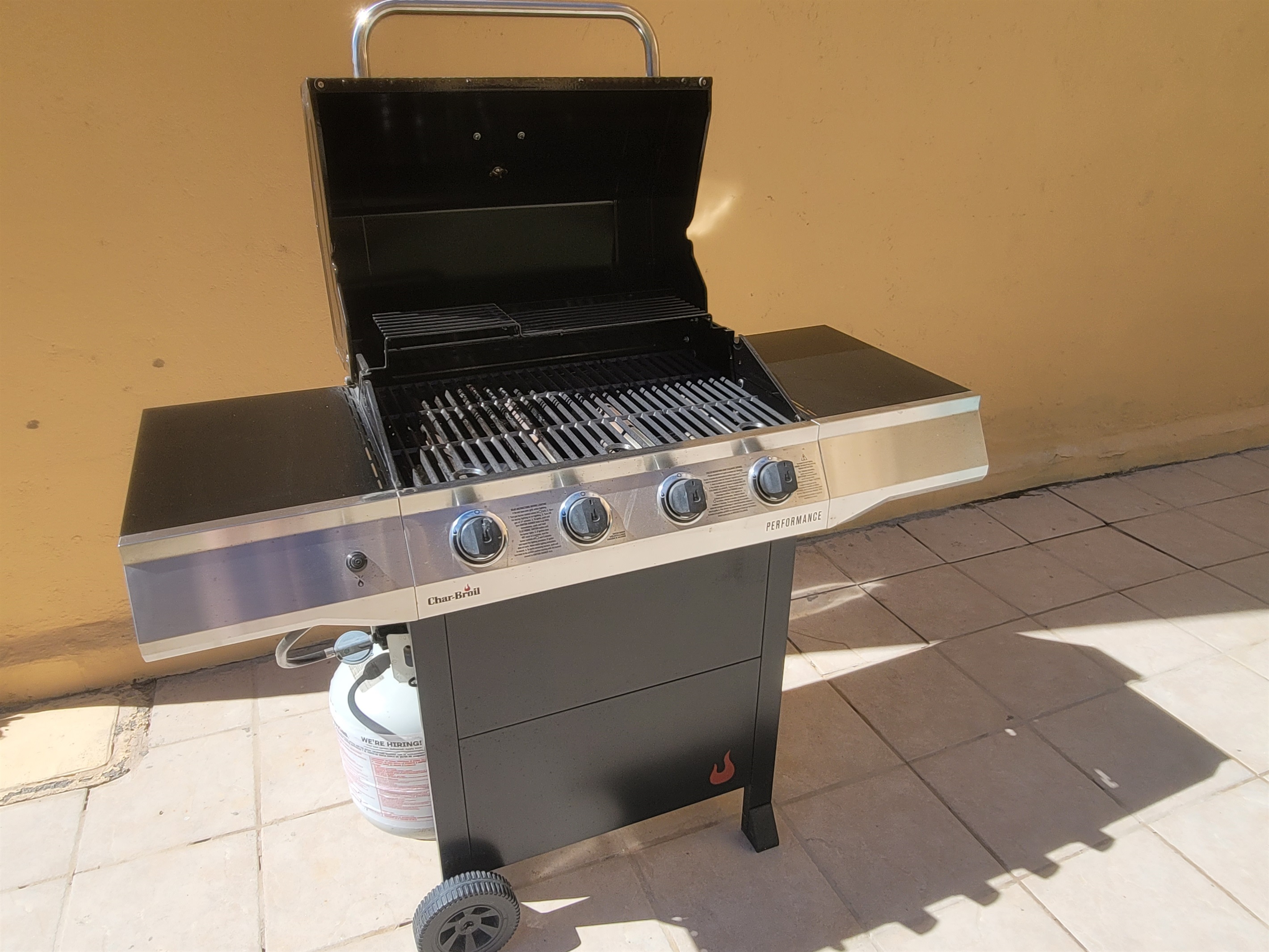 Private gas grill! One of the very few units at Princesa to offer their guests private grilling