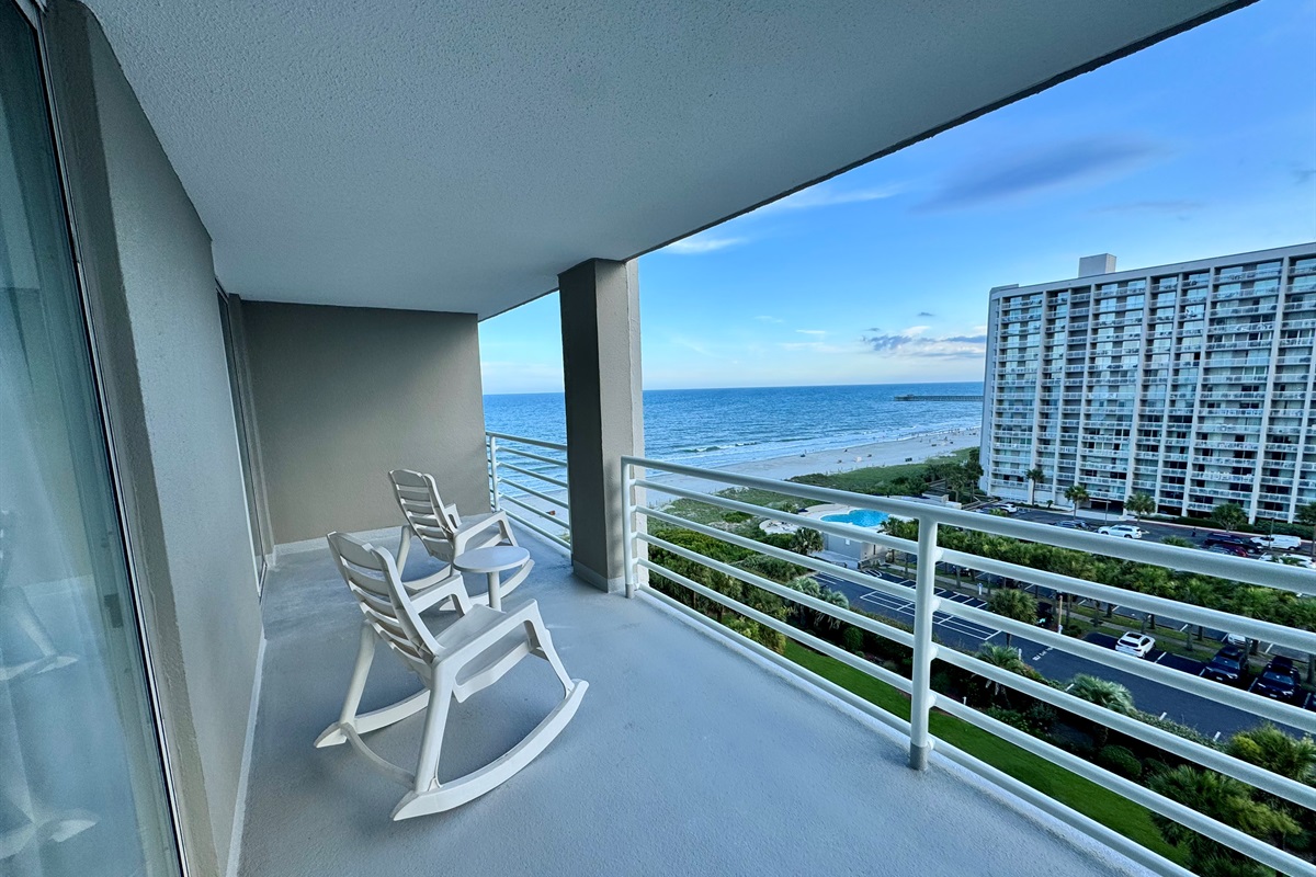 New furniture ordered for HUGE balcony