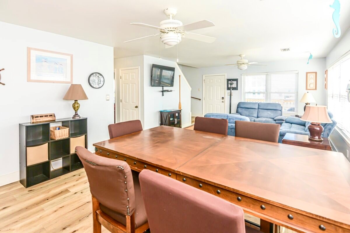 A welcoming dining space for shared meals and family time