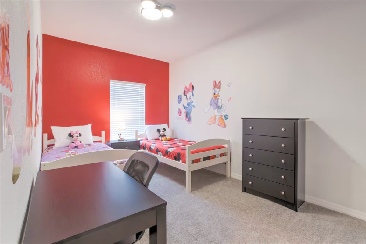 Bedroom 3 perfect for kids!