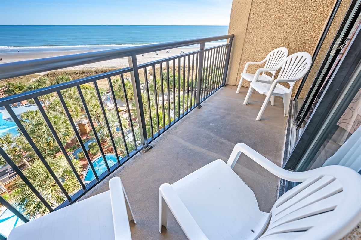 Breathtaking Views from Balcony!