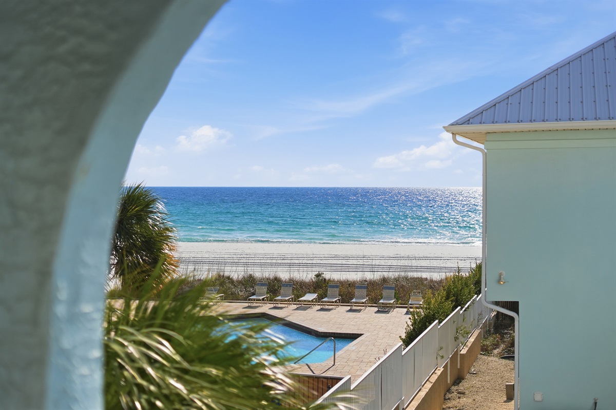 Living Room Juliet Balcony View